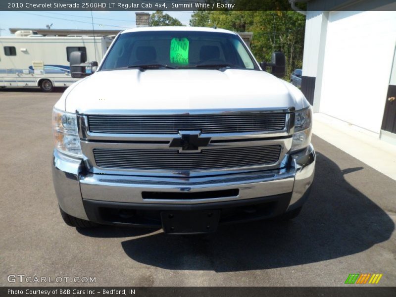 Summit White / Ebony 2010 Chevrolet Silverado 2500HD LT Regular Cab 4x4