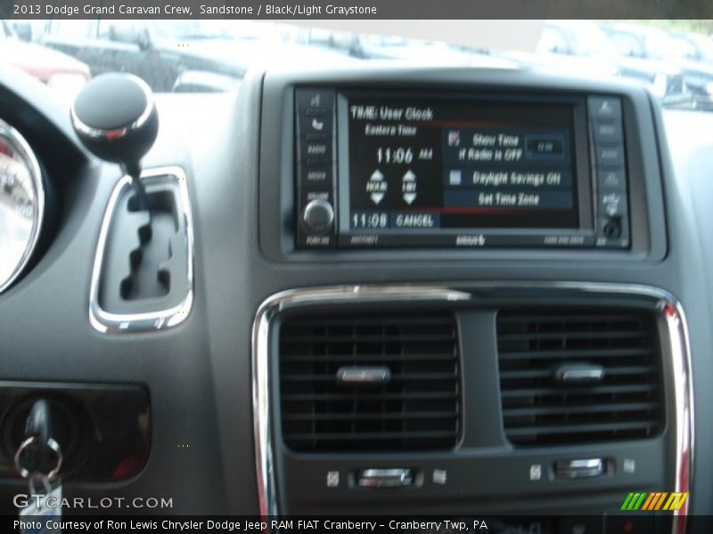 Sandstone / Black/Light Graystone 2013 Dodge Grand Caravan Crew