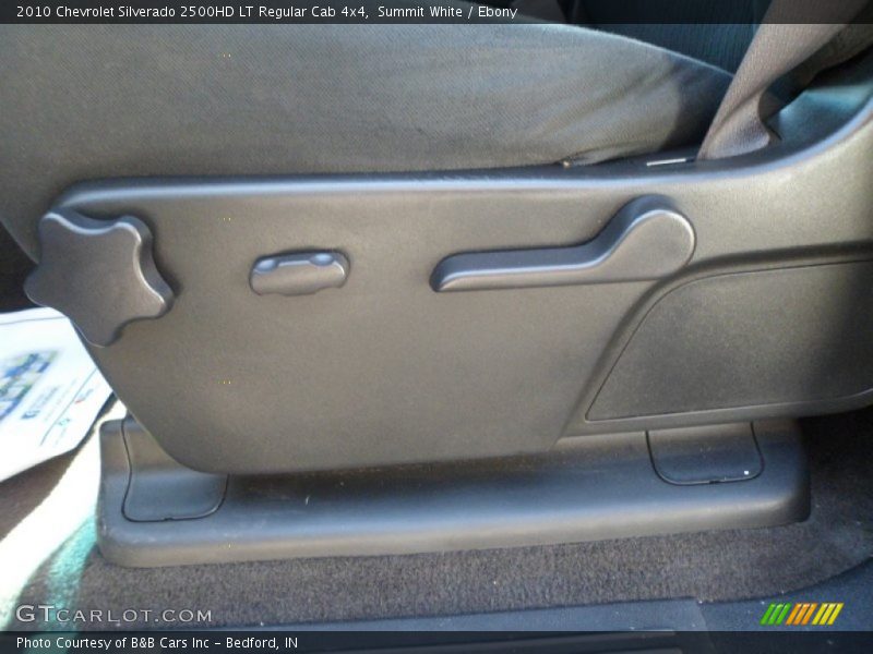 Summit White / Ebony 2010 Chevrolet Silverado 2500HD LT Regular Cab 4x4