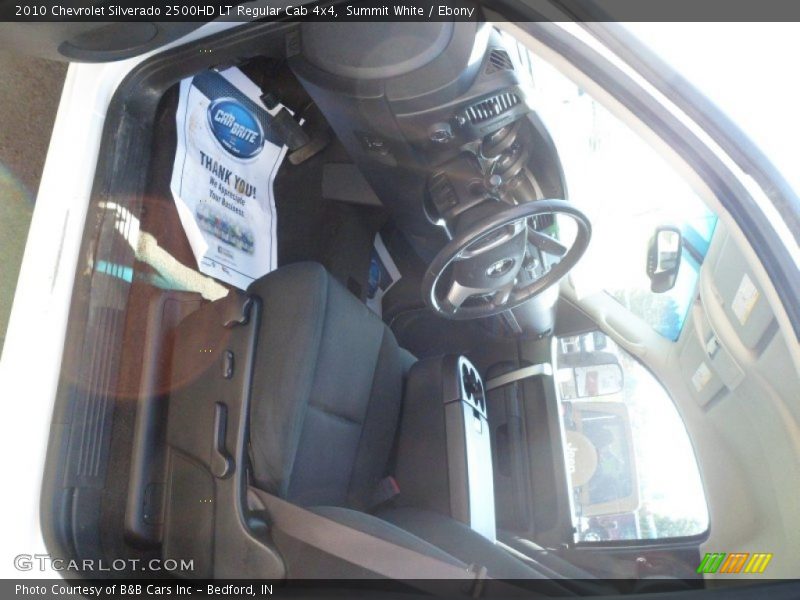 Summit White / Ebony 2010 Chevrolet Silverado 2500HD LT Regular Cab 4x4