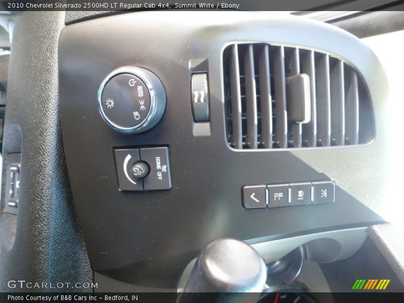 Summit White / Ebony 2010 Chevrolet Silverado 2500HD LT Regular Cab 4x4