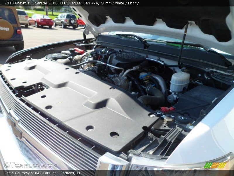 Summit White / Ebony 2010 Chevrolet Silverado 2500HD LT Regular Cab 4x4