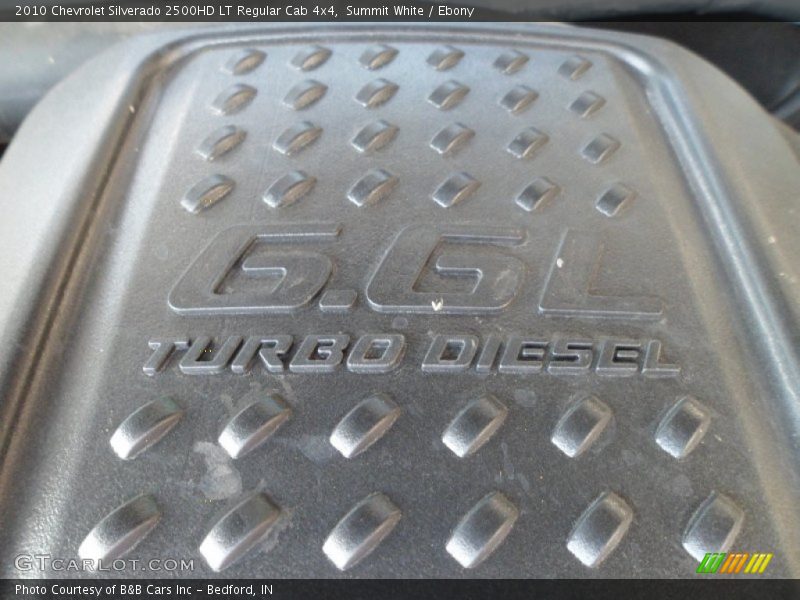 Summit White / Ebony 2010 Chevrolet Silverado 2500HD LT Regular Cab 4x4
