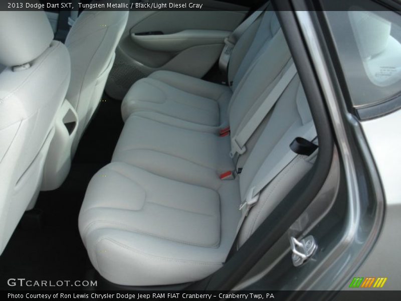Tungsten Metallic / Black/Light Diesel Gray 2013 Dodge Dart SXT