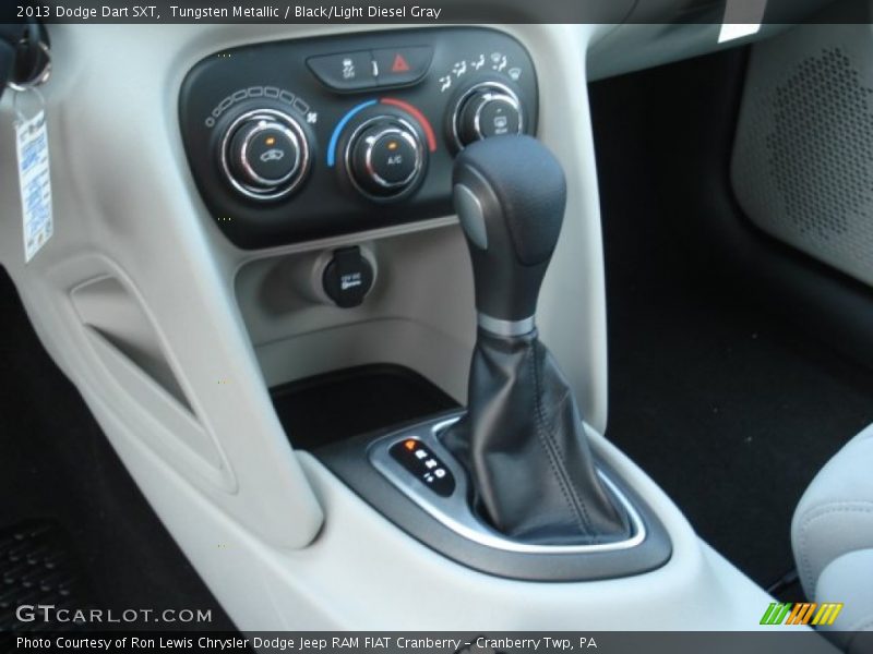 Tungsten Metallic / Black/Light Diesel Gray 2013 Dodge Dart SXT