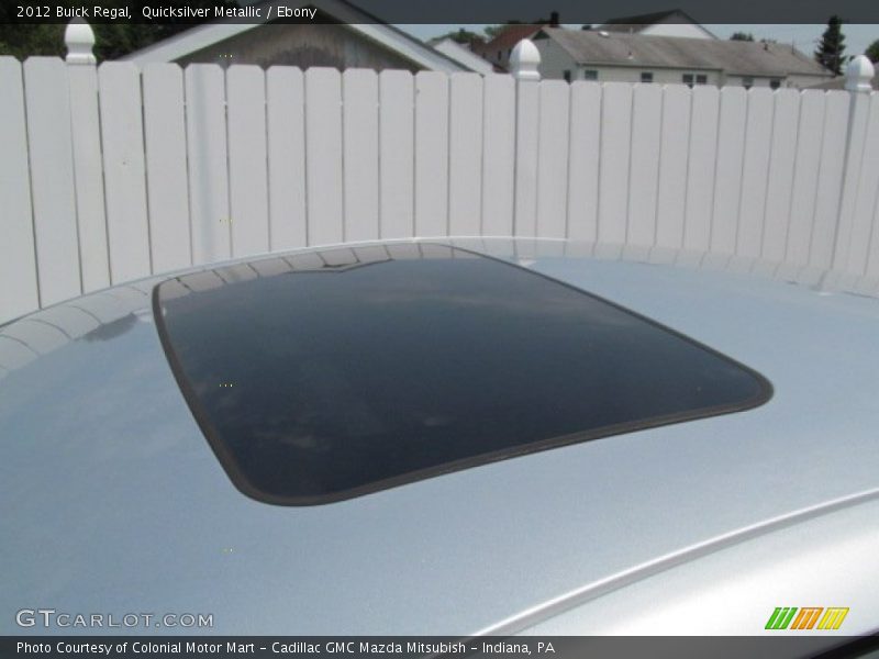 Quicksilver Metallic / Ebony 2012 Buick Regal