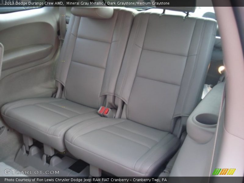 Mineral Gray Metallic / Dark Graystone/Medium Graystone 2013 Dodge Durango Crew AWD