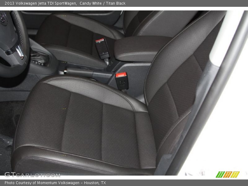 Candy White / Titan Black 2013 Volkswagen Jetta TDI SportWagen