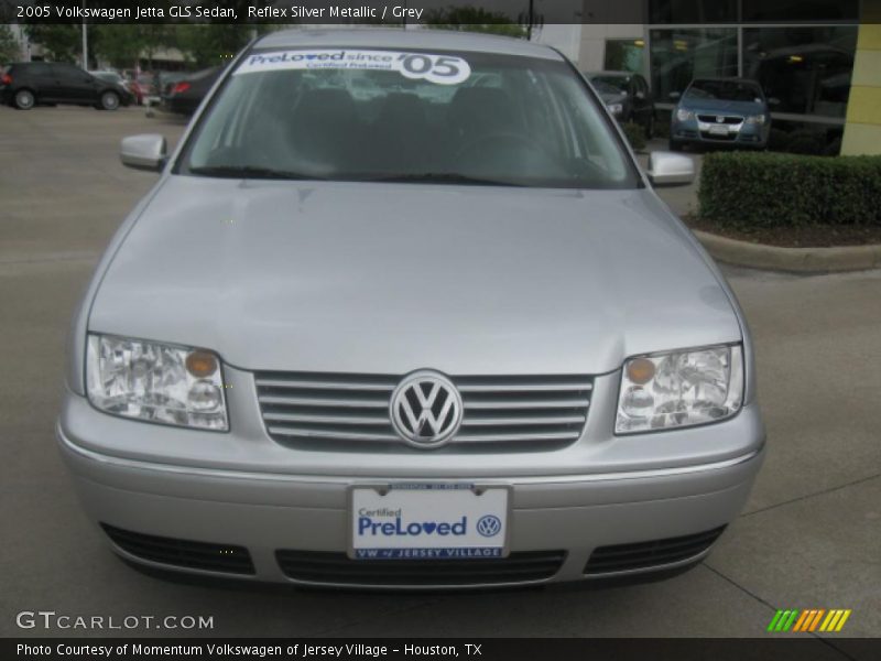 Reflex Silver Metallic / Grey 2005 Volkswagen Jetta GLS Sedan