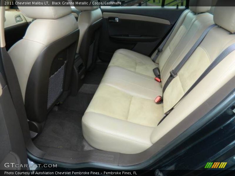 Black Granite Metallic / Cocoa/Cashmere 2011 Chevrolet Malibu LT