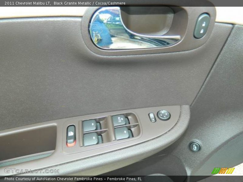 Black Granite Metallic / Cocoa/Cashmere 2011 Chevrolet Malibu LT