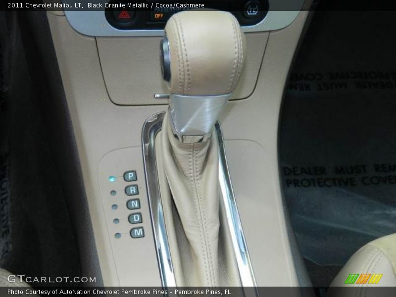 Black Granite Metallic / Cocoa/Cashmere 2011 Chevrolet Malibu LT