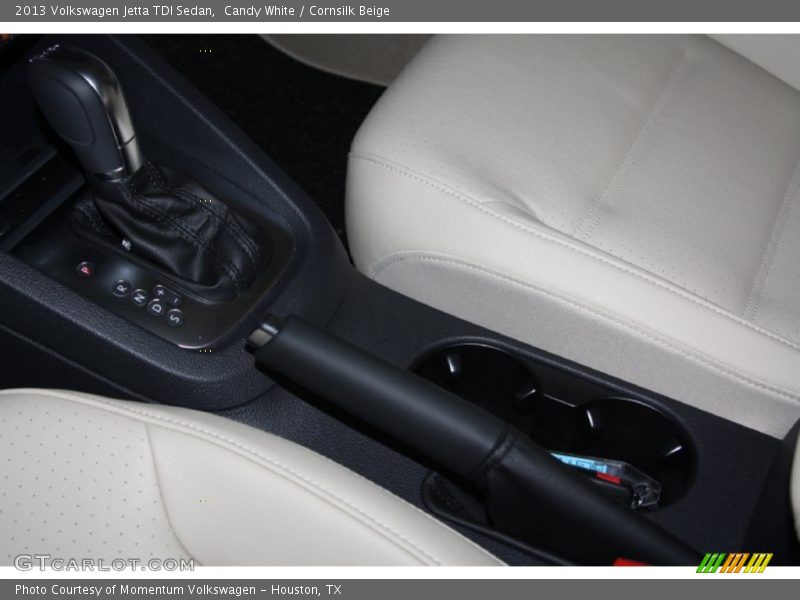 Candy White / Cornsilk Beige 2013 Volkswagen Jetta TDI Sedan