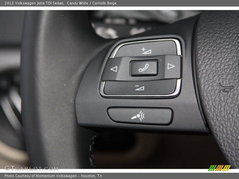 Candy White / Cornsilk Beige 2013 Volkswagen Jetta TDI Sedan