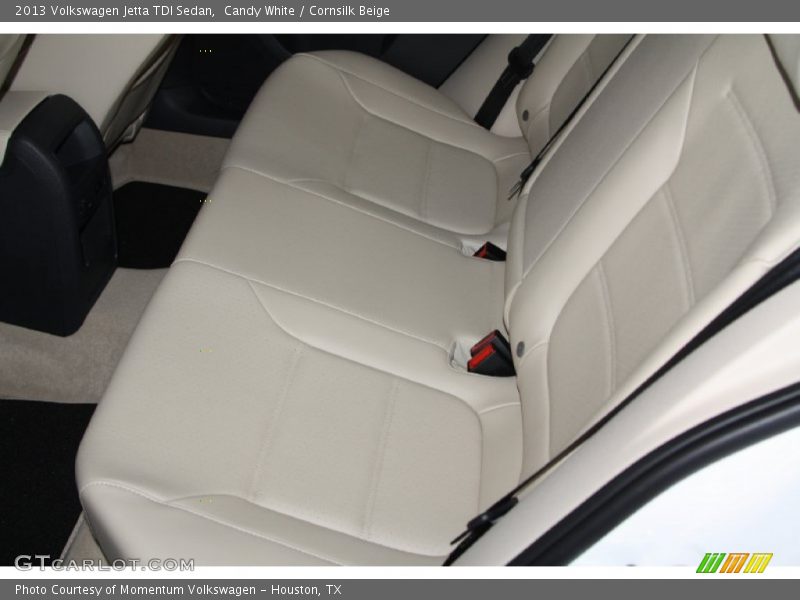 Candy White / Cornsilk Beige 2013 Volkswagen Jetta TDI Sedan