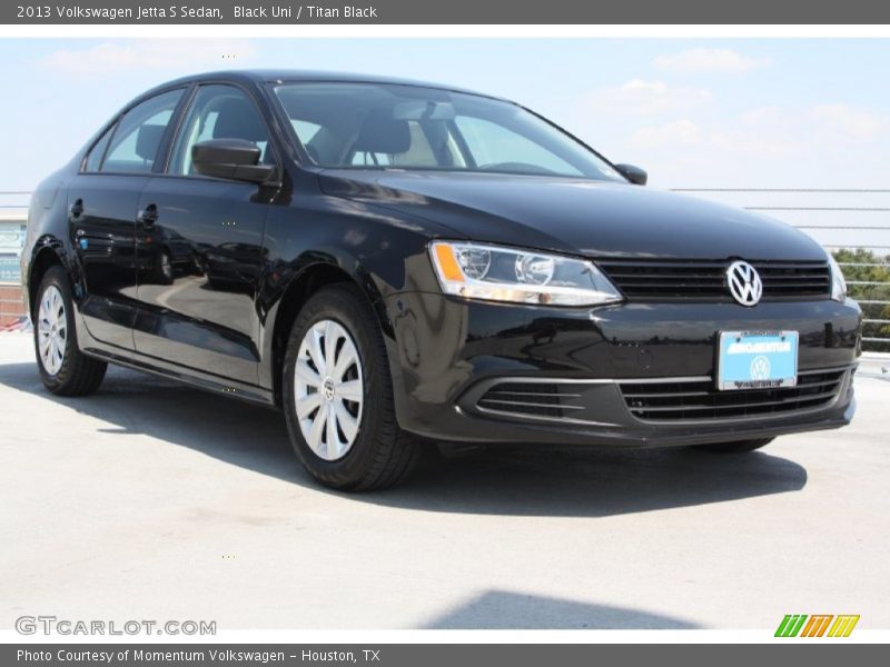 Black Uni / Titan Black 2013 Volkswagen Jetta S Sedan