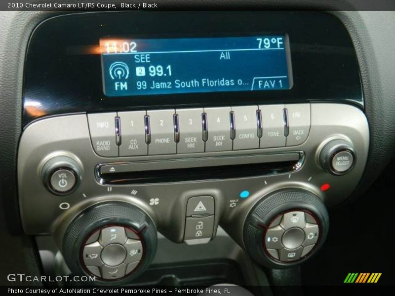 Black / Black 2010 Chevrolet Camaro LT/RS Coupe