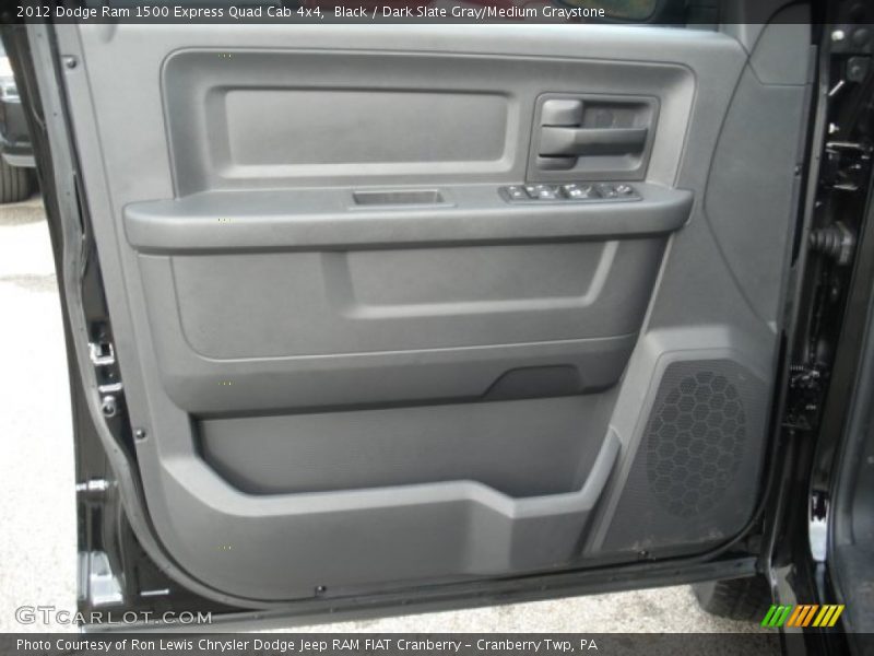 Black / Dark Slate Gray/Medium Graystone 2012 Dodge Ram 1500 Express Quad Cab 4x4