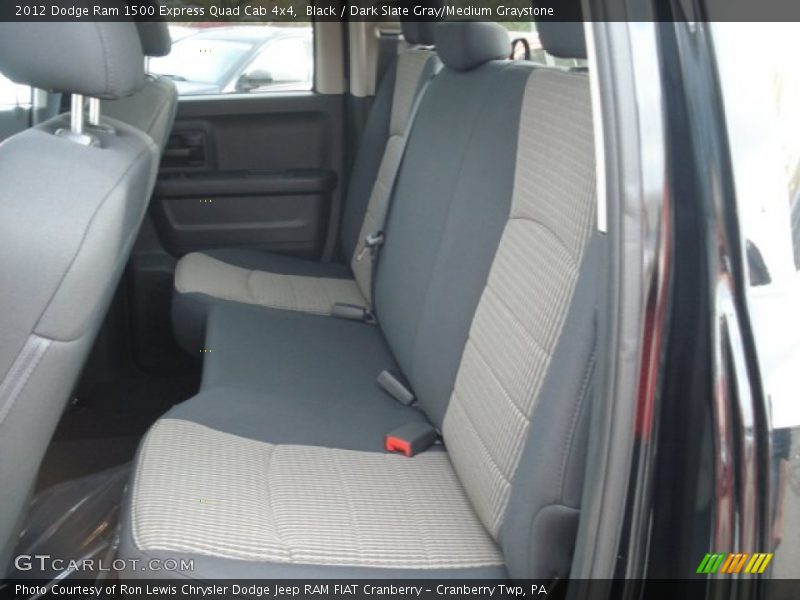 Black / Dark Slate Gray/Medium Graystone 2012 Dodge Ram 1500 Express Quad Cab 4x4