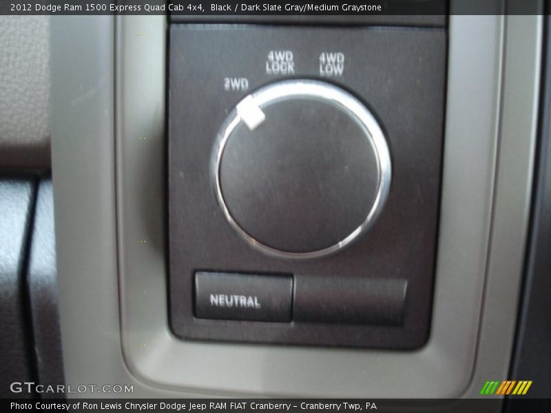 Black / Dark Slate Gray/Medium Graystone 2012 Dodge Ram 1500 Express Quad Cab 4x4