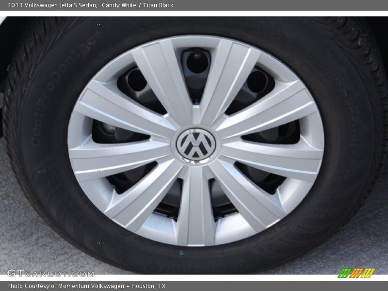 Candy White / Titan Black 2013 Volkswagen Jetta S Sedan