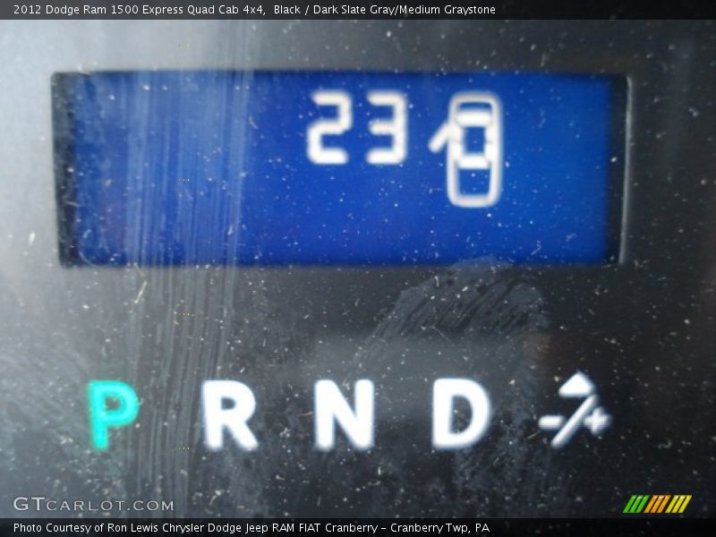 Black / Dark Slate Gray/Medium Graystone 2012 Dodge Ram 1500 Express Quad Cab 4x4
