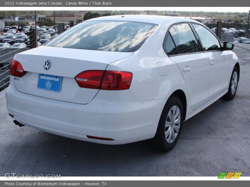 Candy White / Titan Black 2013 Volkswagen Jetta S Sedan