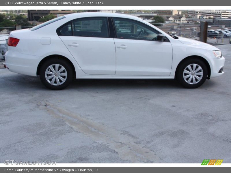 Candy White / Titan Black 2013 Volkswagen Jetta S Sedan