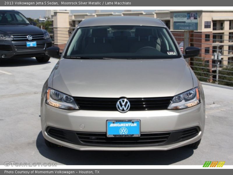Moonrock Silver Metallic / Latte Macchiato 2013 Volkswagen Jetta S Sedan