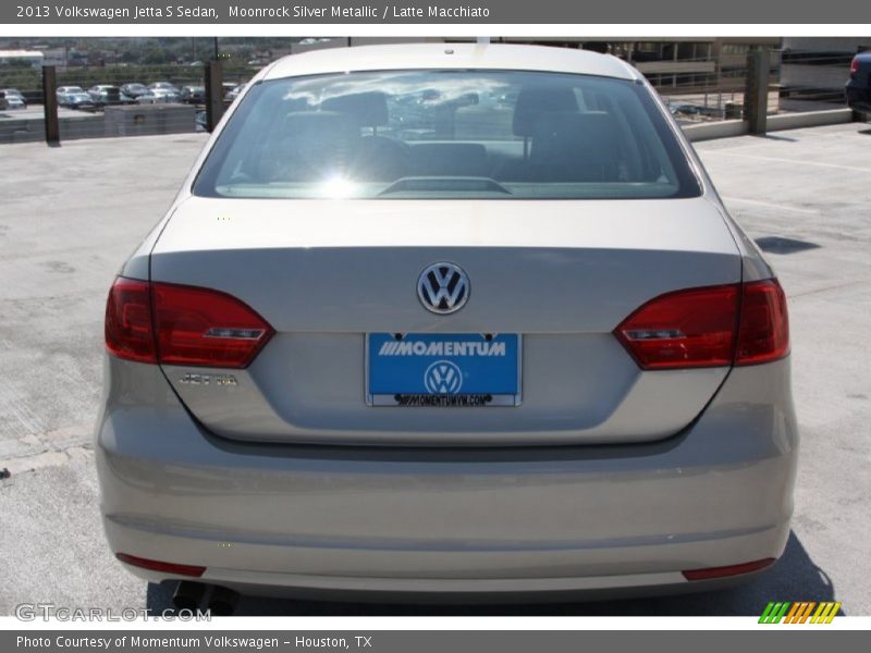 Moonrock Silver Metallic / Latte Macchiato 2013 Volkswagen Jetta S Sedan