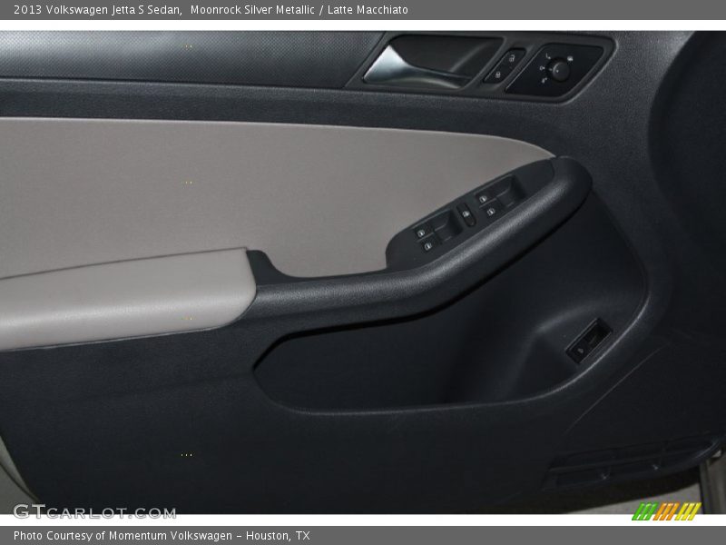 Moonrock Silver Metallic / Latte Macchiato 2013 Volkswagen Jetta S Sedan
