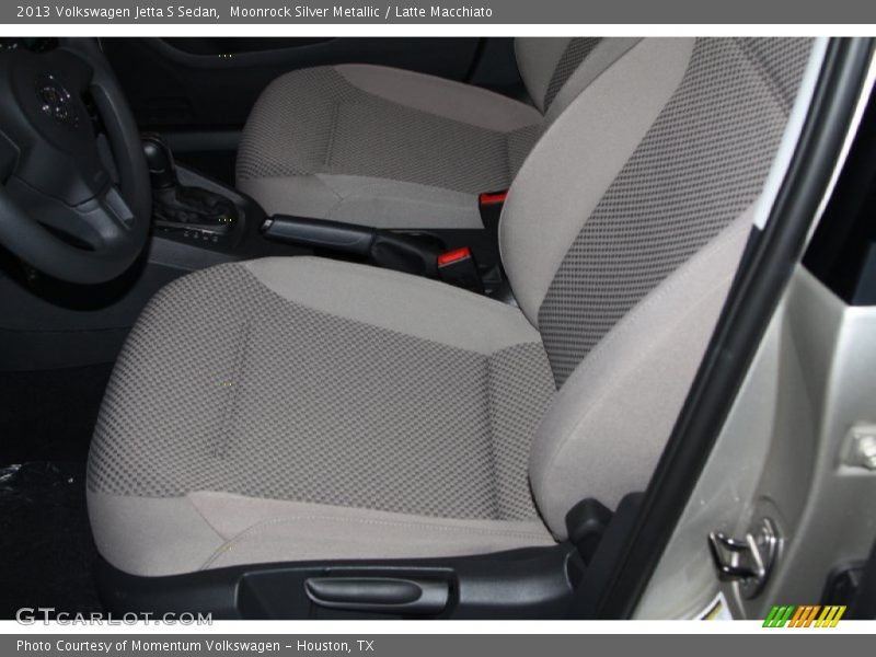 Moonrock Silver Metallic / Latte Macchiato 2013 Volkswagen Jetta S Sedan