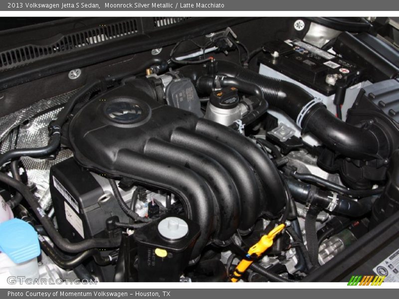 Moonrock Silver Metallic / Latte Macchiato 2013 Volkswagen Jetta S Sedan