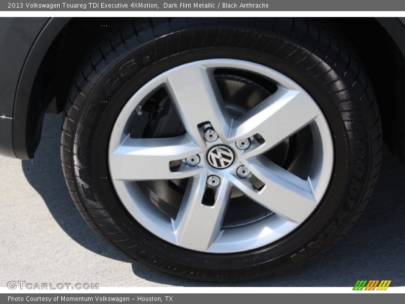 Dark Flint Metallic / Black Anthracite 2013 Volkswagen Touareg TDI Executive 4XMotion