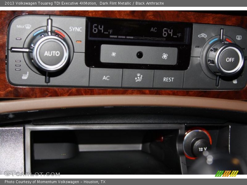 Dark Flint Metallic / Black Anthracite 2013 Volkswagen Touareg TDI Executive 4XMotion