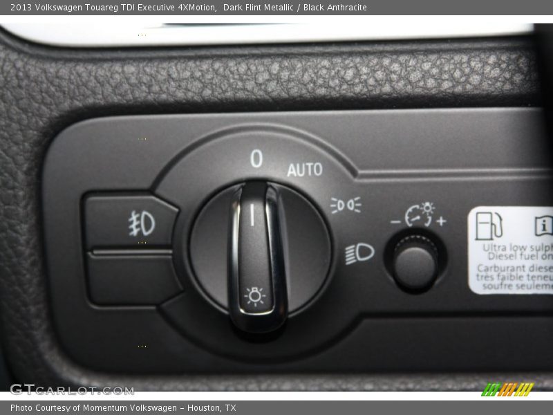 Dark Flint Metallic / Black Anthracite 2013 Volkswagen Touareg TDI Executive 4XMotion
