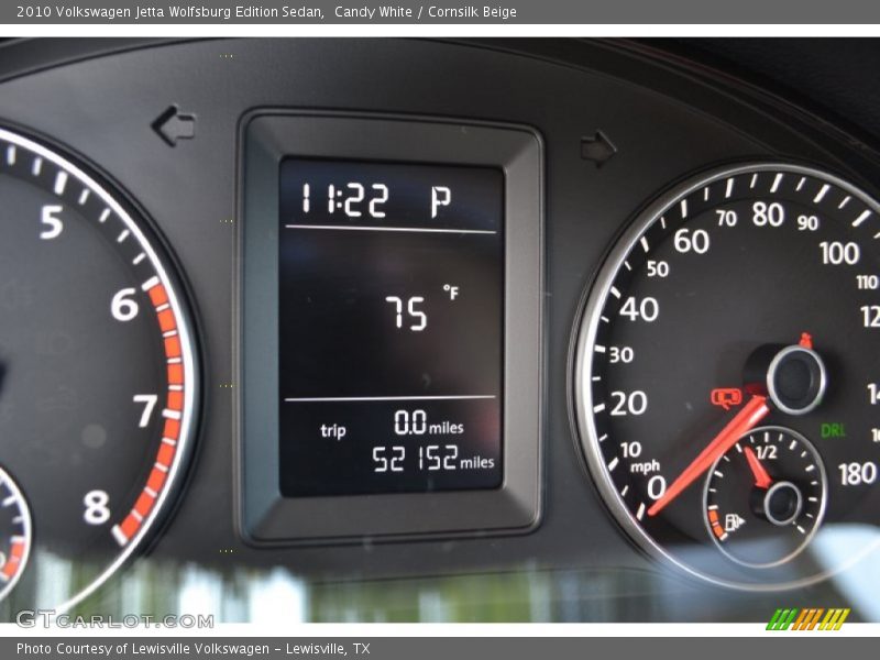 Candy White / Cornsilk Beige 2010 Volkswagen Jetta Wolfsburg Edition Sedan