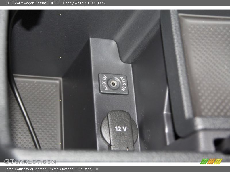 Candy White / Titan Black 2013 Volkswagen Passat TDI SEL