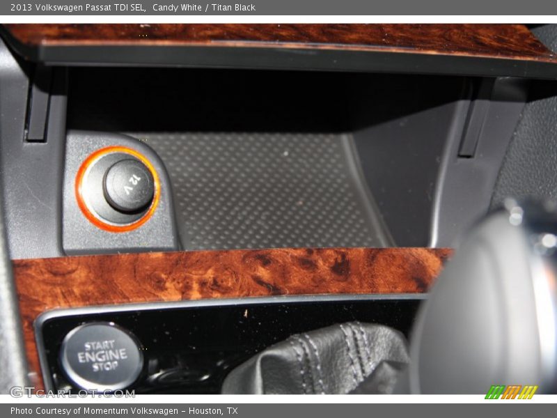 Candy White / Titan Black 2013 Volkswagen Passat TDI SEL