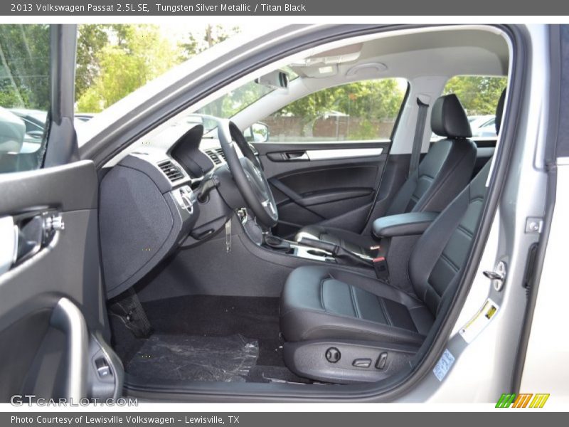 Tungsten Silver Metallic / Titan Black 2013 Volkswagen Passat 2.5L SE