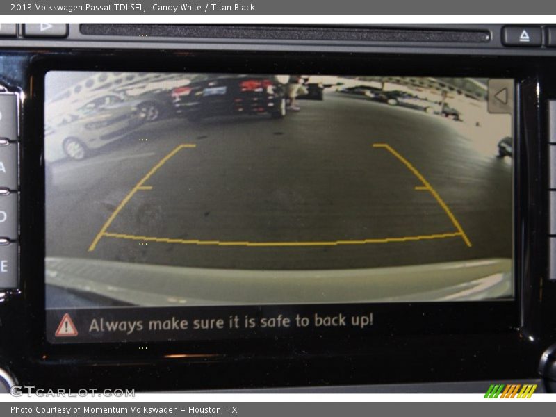 Candy White / Titan Black 2013 Volkswagen Passat TDI SEL