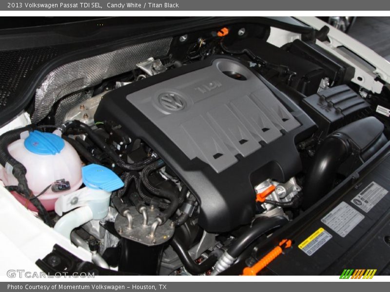 Candy White / Titan Black 2013 Volkswagen Passat TDI SEL
