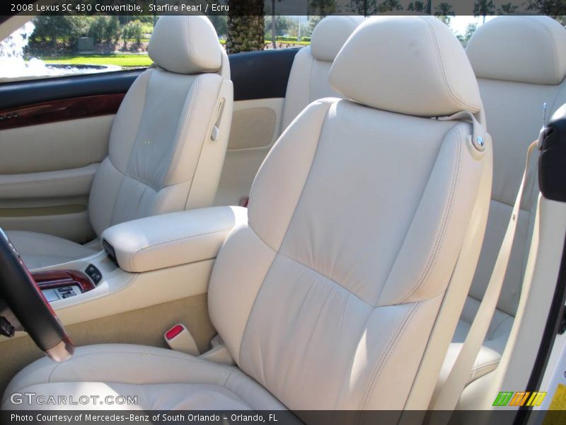 Starfire Pearl / Ecru 2008 Lexus SC 430 Convertible