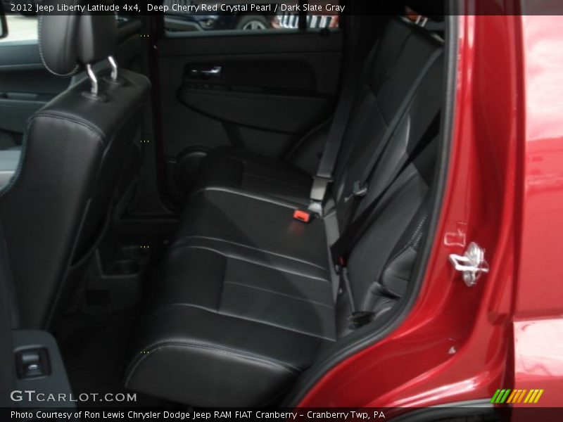 Deep Cherry Red Crystal Pearl / Dark Slate Gray 2012 Jeep Liberty Latitude 4x4