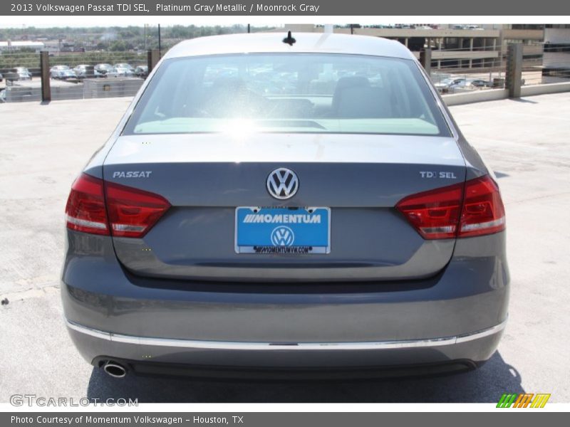 Platinum Gray Metallic / Moonrock Gray 2013 Volkswagen Passat TDI SEL
