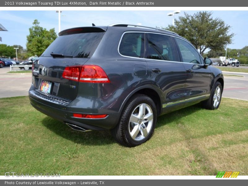 Dark Flint Metallic / Black Anthracite 2013 Volkswagen Touareg TDI Lux 4XMotion