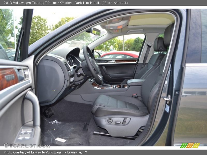 Dark Flint Metallic / Black Anthracite 2013 Volkswagen Touareg TDI Lux 4XMotion