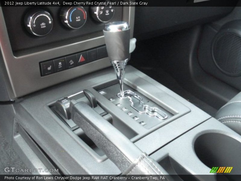 Deep Cherry Red Crystal Pearl / Dark Slate Gray 2012 Jeep Liberty Latitude 4x4