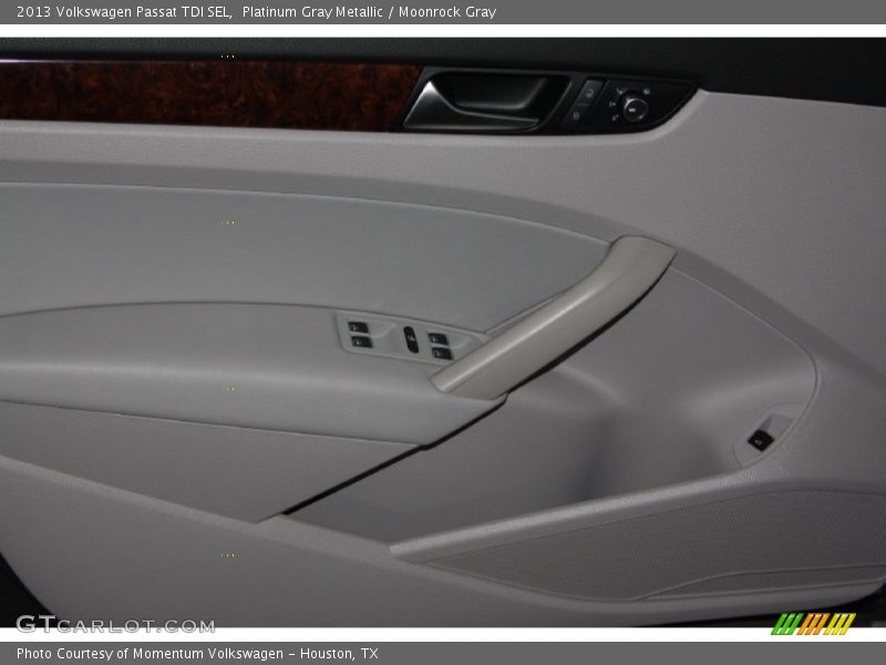 Platinum Gray Metallic / Moonrock Gray 2013 Volkswagen Passat TDI SEL