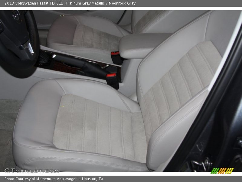 Platinum Gray Metallic / Moonrock Gray 2013 Volkswagen Passat TDI SEL